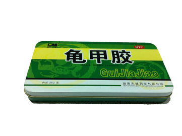 China Containers van het het Blik de Vierkante Tin van de tinfabriek voor Gezondheidszorgproducten Verpakking leverancier